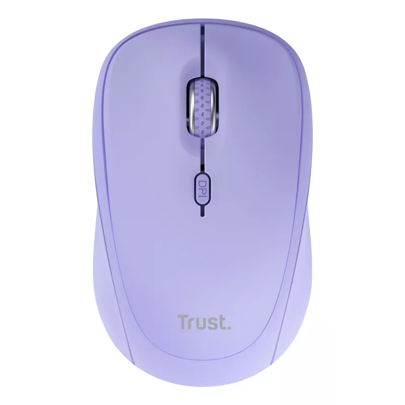 Trust Yvi+ mouse Universal Ambidextrous RF Wireless + Bluetooth Optical 1600 DPI