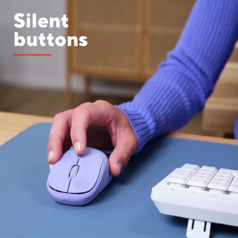Trust Yvi+ mouse Universal Ambidextrous RF Wireless + Bluetooth Optical 1600 DPI
