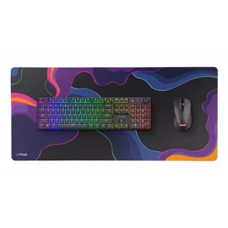 Trust GXT 759 XXL Gaming mouse pad Black, Blue, Pink, Violet