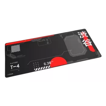 Gaming mouse pad TRUST GXT 759 XXL — 900×400 mm, PET, black/red
