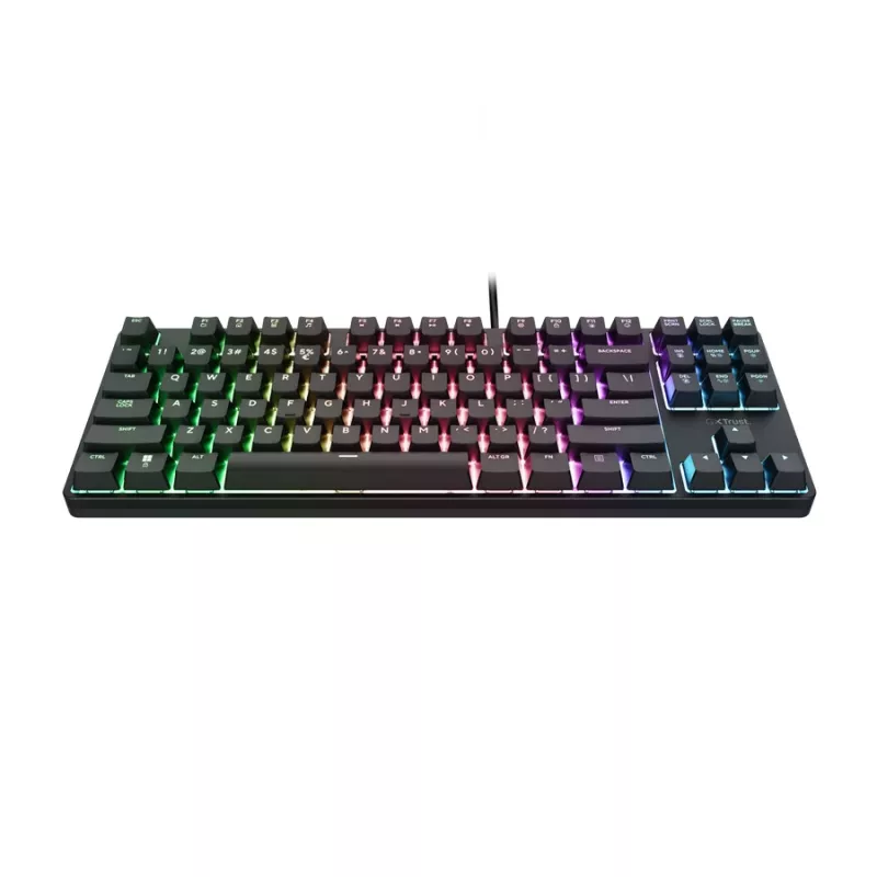 Trust GXT 864 Cada keyboard Gaming USB QWERTY English Black