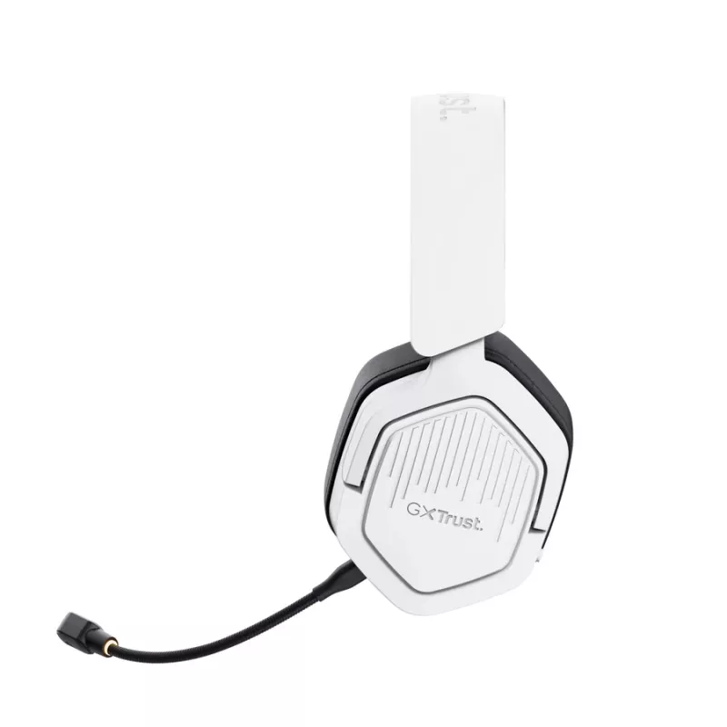 Trust GXT 493PS Carus Headset Wired & Wireless Head-band Gaming Bluetooth White