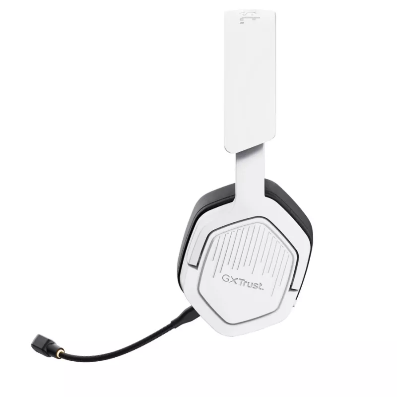 Trust GXT 493PS Carus Headset Wired & Wireless Head-band Gaming Bluetooth White