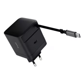 TRUST Charger Maxo 65W USB-C with 67 cm retractable cable