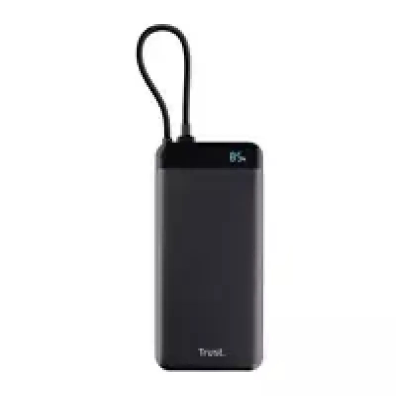 Power bank TRUST Fiera 20000 mAh — 2x USB-C, Black