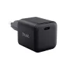 Charger TRUST Maxo Ultra-small 65W GaN USB-C Black with 2m cable