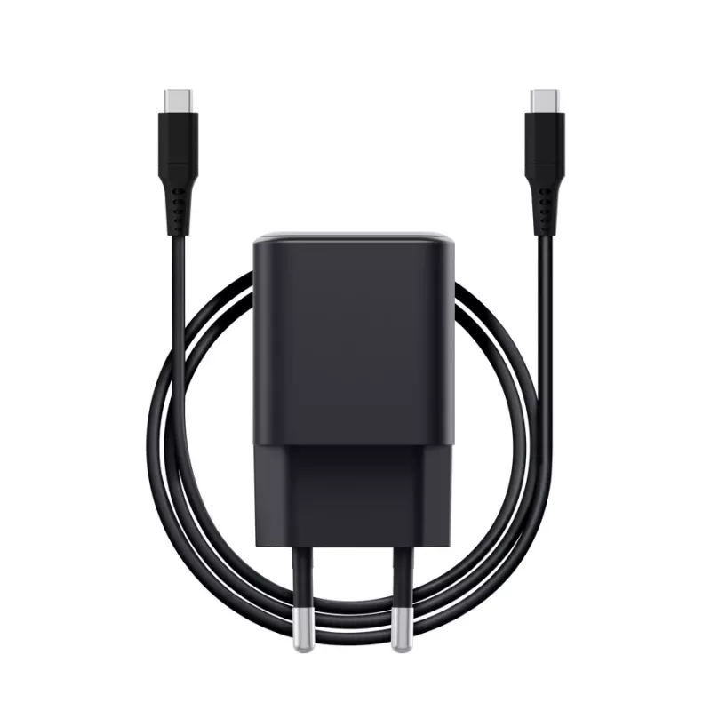 Charger TRUST Maxo Ultra-small 65W GaN USB-C Black with 2m cable