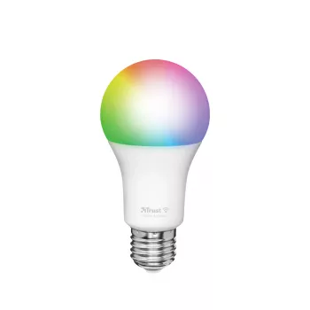 Smart bulb TRUST 71281 — Wi‑Fi, E27 fitting, white, 60×60×108 mm