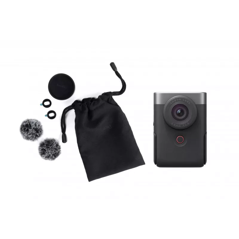 Canon PowerShot V10 Vlogging Kit 1 inch Compact camera 20 MP CMOS 5472 x 3648 pixels Silver