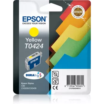 Epson Files Singlepack Yellow T0424, Yellow, Pigment-based ink, 16 ml, 1 pc(s)