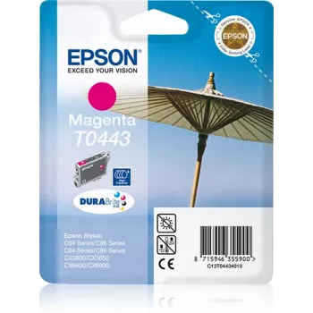 Epson Parasol Singlepack Magenta T0443 DURABrite Ink High Capacity