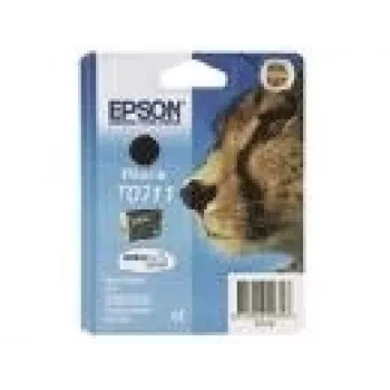 Epson Cheetah Singlepack Black T0711 DURABrite Ultra Ink, Black, Pigment-based ink, 1 pc(s)
