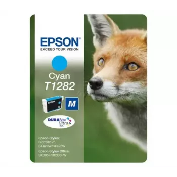 Epson Fox Singlepack Cyan T1282 DURABrite Ultra Ink