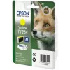 Epson Fox Singlepack Yellow T1284 DURABrite Ultra Ink