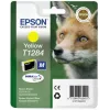 Epson Fox Singlepack Yellow T1284 DURABrite Ultra Ink