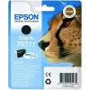 Epson Cheetah Singlepack Black T0711 DURABrite Ultra Ink, Black, Pigment-based ink, 1 pc(s)