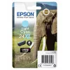 Epson Elephant Singlepack Light Cyan 24XL Claria Photo HD Ink