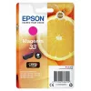Epson Oranges Singlepack Magenta 33 Claria Premium Ink, Magenta, Pigment-based ink, 4.5 ml, 1 pc(s), 300 pages