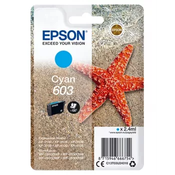 Epson C13T03U24020 ink cartridge 1 pc(s) Original Standard Yield Cyan