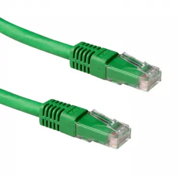 ACT Green 1.5 meter LSZH U/UTP CAT6A patch cable with RJ45 connectors