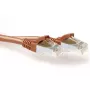 ACT Brown 20.00 meter SFTP CAT6A patch cable snagless with RJ45 connectors