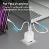 ACT USB-C Charger 65W 2-port with Power Delivery PPS and GaNFast
