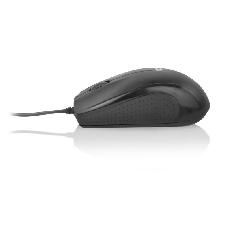 ACT Wired full-size optical mouse 1000 DPI, silent click, eco-friendly, made from recycled materials