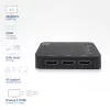 ACT 4K HDMI Switch 5 in, 1 out, HDMI, Black, 2160p, 18 Gbit/s, 4096 x 2160 pixels, 4K Ultra HD