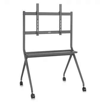 ACT Mobile TV/monitor floor stand, 50” to 86”, VESA, 127 cm (50 inch), 2.18 m (86 inch), 200 x 200 mm, 800 x 600 mm, Aluminium, Plastic, Steel, Grey
