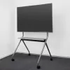 ACT Mobile TV/monitor floor stand, 50” to 86”, VESA, 127 cm (50 inch), 2.18 m (86 inch), 200 x 200 mm, 800 x 600 mm, Aluminium, Plastic, Steel, Grey