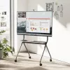 ACT Mobile TV/monitor floor stand, 50” to 86”, VESA, 127 cm (50 inch), 2.18 m (86 inch), 200 x 200 mm, 800 x 600 mm, Aluminium, Plastic, Steel, Grey
