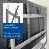 ACT Mobile TV/monitor floor stand, 50” to 86”, VESA, 127 cm (50 inch), 2.18 m (86 inch), 200 x 200 mm, 800 x 600 mm, Aluminium, Plastic, Steel, Grey