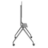 ACT Mobile TV/monitor floor stand, 50” to 86”, VESA, 127 cm (50 inch), 2.18 m (86 inch), 200 x 200 mm, 800 x 600 mm, Aluminium, Plastic, Steel, Grey