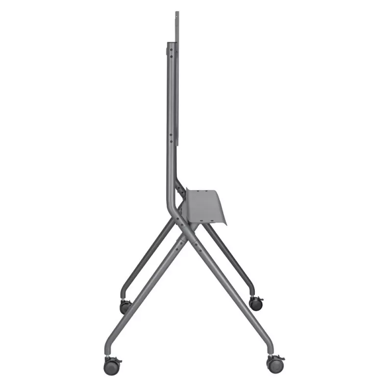 ACT Mobile TV/monitor floor stand, 50” to 86”, VESA, 127 cm (50 inch), 2.18 m (86 inch), 200 x 200 mm, 800 x 600 mm, Aluminium, Plastic, Steel, Grey