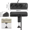 ACT Desk power strip with 3 type F sockets, 30W Power Delivery, USB Type-C/A ports, cable length 1.5 meters