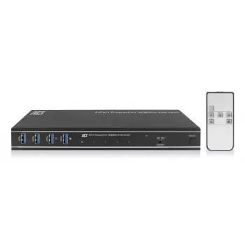 ACT 4-Port DisplayPort 4K@60Hz KVM switch