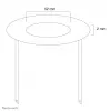 Neomounts FPMA-CRS5 Ceiling cover - diam. 52 mm, Silver, Steel, Ceiling, FPMA-C100, FPMA-C100SILVER, 2 mm, 5.2 cm