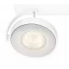 Surfaced LED Spotlight Signify Philips Dimmable Clockwork 6.5W, 500 lm, 2700 K, IP20, White