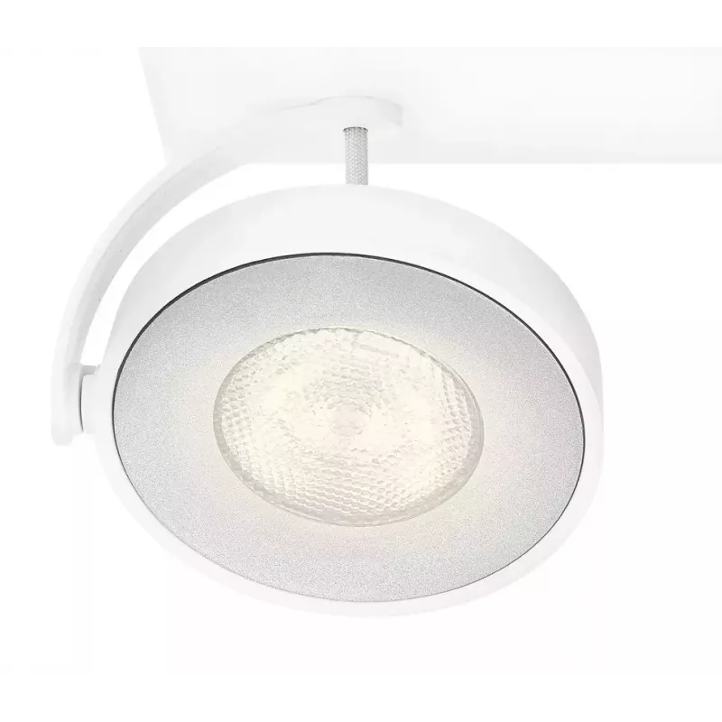 Surfaced LED Spotlight Signify Philips Dimmable Clockwork 6.5W, 500 lm, 2700 K, IP20, White