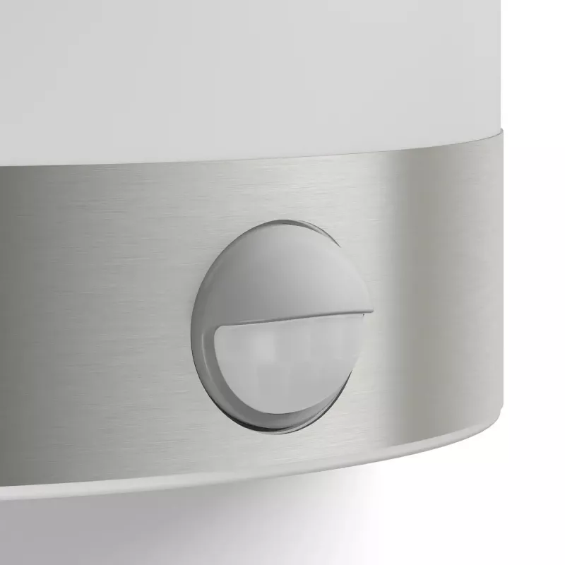 Outdoor wall light Philips myGarden Python 5.5W LED, stainless steel/white, IR sensor, 220–240V