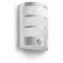Outdoor wall light Philips myGarden Python 5.5W LED, stainless steel/white, IR sensor, 220–240V