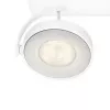 Philips WarmGlow LED Clockwork ceiling/wall spotlight 4x LED, 18W total, 2700K, 2000 lm, dimmable, IP20, white