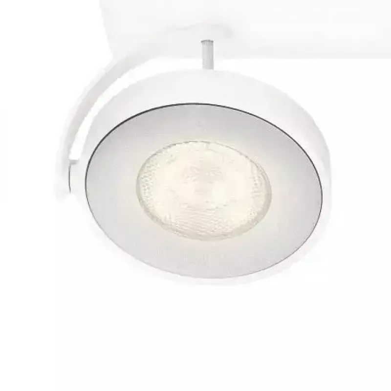 Philips WarmGlow LED Clockwork ceiling/wall spotlight 4x LED, 18W total, 2700K, 2000 lm, dimmable, IP20, white