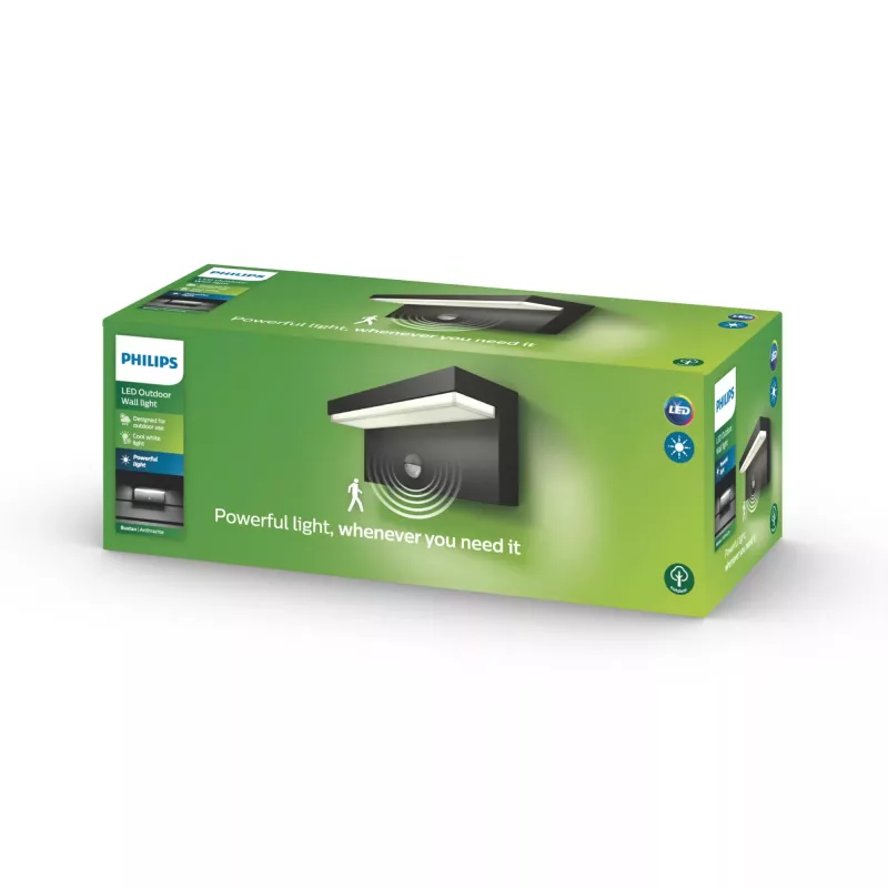 Philips myGarden 1648493P3 Outdoor wall lighting Non-changeable bulb(s) LED 9 W F