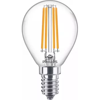 Philips Filament Candle Clear 60W P45 E14 6.5W Warm White 806lm