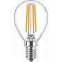 Philips Filament Candle Clear 60W P45 E14 6.5W Warm White 806lm