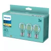 Philips LED bulb Warm white 2700 K 4.3 W E27 F