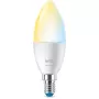 Smart bulb WiZ Candle 40 W C37 E14 Wi-Fi White