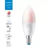 Smart bulb WiZ Candle 40 W C37 E14 Wi-Fi White Energy Class F