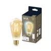 Smart bulb WiZ Filament Bulb amber 6.7W ST64 E27 Wi-Fi Gold